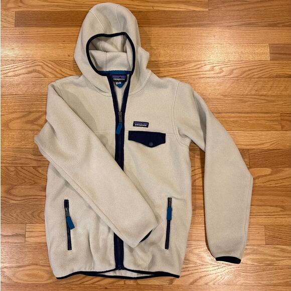 Patagonia Hooded Snap-T Fleece Jacket | Synchilla | Fair Trade | Excellent - Picture 1 of 6